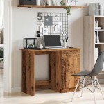 vidaXL Birou, lemn vechi, 100x50x76 cm, lemn prelucrat