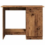 vidaXL Birou, lemn vechi, 100x50x76 cm, lemn prelucrat