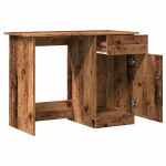 vidaXL Birou, lemn vechi, 100x50x76 cm, lemn prelucrat