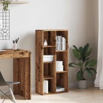 vidaXL Bibliotecă, lemn vechi, 50x25x104 cm vidaXL Bibliotecă, lemn vechi, 50x25x104 cm