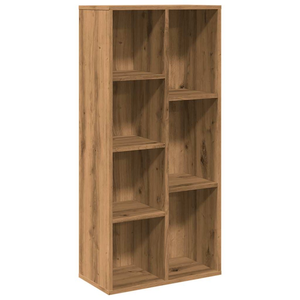 vidaXL Bibliotecă, stejar artizanal, 50x25x104 cm