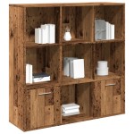 vidaXL Bibliotecă, lemn vechi, 98x29x97,5 cm, lemn prelucrat vidaXL Bibliotecă, lemn vechi, 98x29x97,5 cm, lemn prelucrat