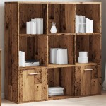 vidaXL Bibliotecă, lemn vechi, 98x29x97,5 cm, lemn prelucrat vidaXL Bibliotecă, lemn vechi, 98x29x97,5 cm, lemn prelucrat