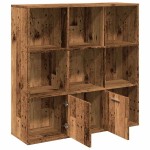 vidaXL Bibliotecă, lemn vechi, 98x29x97,5 cm, lemn prelucrat vidaXL Bibliotecă, lemn vechi, 98x29x97,5 cm, lemn prelucrat