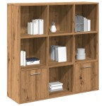 vidaXL Bibliotecă, stejar artizanal, 98x29x97,5 cm, lemn prelucrat vidaXL Bibliotecă, stejar artizanal, 98x29x97,5 cm, lemn prelucrat