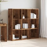 vidaXL Bibliotecă, lemn vechi, 98x29x97,5 cm vidaXL Bibliotecă, lemn vechi, 98x29x97,5 cm