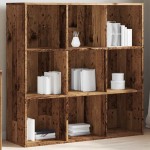 vidaXL Bibliotecă, lemn vechi, 98x29x97,5 cm vidaXL Bibliotecă, lemn vechi, 98x29x97,5 cm