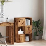 vidaXL Bibliotecă, lemn vechi, 60,5x30x90 cm, lemn prelucrat vidaXL Bibliotecă, lemn vechi, 60,5x30x90 cm, lemn prelucrat