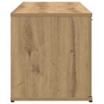 vidaXL Dulap TV Stejar artizanal 120x34x37 cm Lemn prelucrat