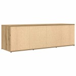 vidaXL Dulap TV Stejar artizanal 120x34x37 cm Lemn prelucrat