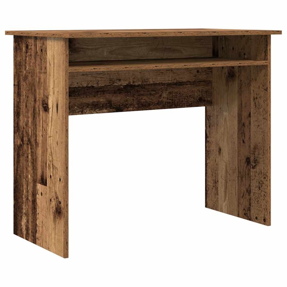 vidaXL Birou, lemn vechi, 90x50x74 cm, lemn prelucrat