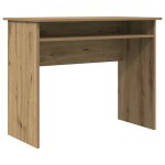 vidaXL Birou, stejar artizanal, 90x50x74 cm, lemn prelucrat