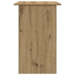 vidaXL Birou, stejar artizanal, 90x50x74 cm, lemn prelucrat