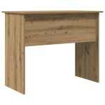 vidaXL Birou, stejar artizanal, 90x50x74 cm, lemn prelucrat