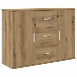 vidaXL Servantă, stejar artizanal, 90x29,5x65 cm, lemn prelucrat