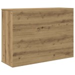 vidaXL Servantă, stejar artizanal, 90x29,5x65 cm, lemn prelucrat