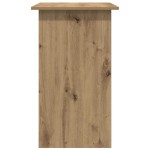 vidaXL Birou, stejar artizanal, 80x45x74 cm, lemn prelucrat