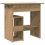 vidaXL Birou, stejar artizanal, 80x45x74 cm, lemn prelucrat