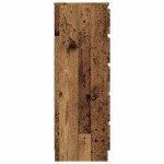 vidaXL Dulap cu sertare, lemn vechi, 60x36x103 cm, lemn prelucrat