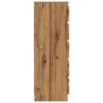 vidaXL Dulap cu sertar, stejar artizanal, 60x36x103 cm, lemn prelucrat