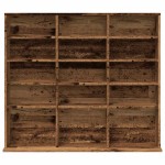 vidaXL Dulap CD-uri, lemn vechi, 100x23x89,5 cm, lemn prelucrat