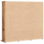 vidaXL Dulap CD-uri, lemn vechi, 100x23x89,5 cm, lemn prelucrat