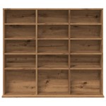 vidaXL Dulap CD-uri, stejar artizanal, 100x23x89,5 cm, lemn prelucrat
