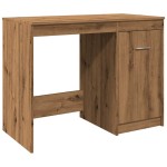 vidaXL Birou, stejar artizanal, 100x50x76 cm, lemn prelucrat