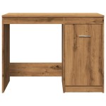 vidaXL Birou, stejar artizanal, 100x50x76 cm, lemn prelucrat