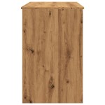 vidaXL Birou, stejar artizanal, 100x50x76 cm, lemn prelucrat