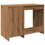 vidaXL Birou, stejar artizanal, 100x50x76 cm, lemn prelucrat
