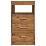 vidaXL Dulap cu sertare, lemn vechi, 40x50x76 cm, lemn compozit