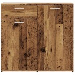 vidaXL Servantă, Lemn vechi, 80x36 x75 cm, PAL vidaXL Servantă, Lemn vechi, 80x36 x75 cm, PAL