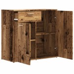 vidaXL Servantă, Lemn vechi, 80x36 x75 cm, PAL vidaXL Servantă, Lemn vechi, 80x36 x75 cm, PAL