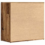 vidaXL Servantă, Lemn vechi, 80x36 x75 cm, PAL vidaXL Servantă, Lemn vechi, 80x36 x75 cm, PAL