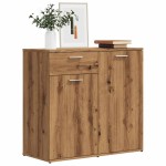 vidaXL Dulap, stejar artizanal, 80x36x75 cm, lemn prelucrat