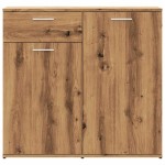 vidaXL Dulap, stejar artizanal, 80x36x75 cm, lemn prelucrat