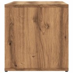 vidaXL Comodă TV, stejar artizanal, 80x34x35,5 cm, lemn prelucrat vidaXL Comodă TV, stejar artizanal, 80x34x35,5 cm, lemn prelucrat