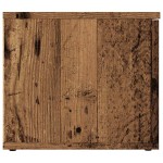 vidaXL Comodă TV, lemn vechi, 80x34x30 cm, PAL vidaXL Comodă TV, lemn vechi, 80x34x30 cm, PAL