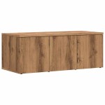 vidaXL Dulap TV, stejar artizanal, 80x34x30 cm, lemn prelucrat