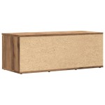 vidaXL Dulap TV, stejar artizanal, 80x34x30 cm, lemn prelucrat