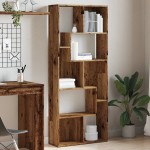 vidaXL Bibliotecă, lemn vechi, 67x24x161 cm, lemn prelucrat vidaXL Bibliotecă, lemn vechi, 67x24x161 cm, lemn prelucrat