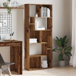 vidaXL Bibliotecă, lemn vechi, 67x24x161 cm, lemn prelucrat vidaXL Bibliotecă, lemn vechi, 67x24x161 cm, lemn prelucrat