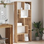 vidaXL Bibliotecă, stejar artizanal, 67x24x161 cm, lemn prelucrat vidaXL Bibliotecă, stejar artizanal, 67x24x161 cm, lemn prelucrat