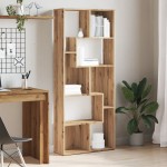 vidaXL Bibliotecă, stejar artizanal, 67x24x161 cm, lemn prelucrat vidaXL Bibliotecă, stejar artizanal, 67x24x161 cm, lemn prelucrat