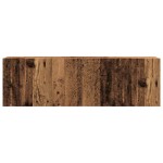 vidaXL Dulap TV de perete, lemn vechi, 100x30x30 cm, lemn prelucrat