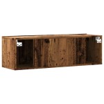 vidaXL Dulap TV de perete, lemn vechi, 100x30x30 cm, lemn prelucrat