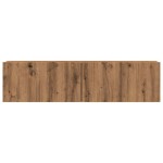 vidaXL Dulap TV perete, stejar artizanal, 120x30x30 cm, lemn prelucrat