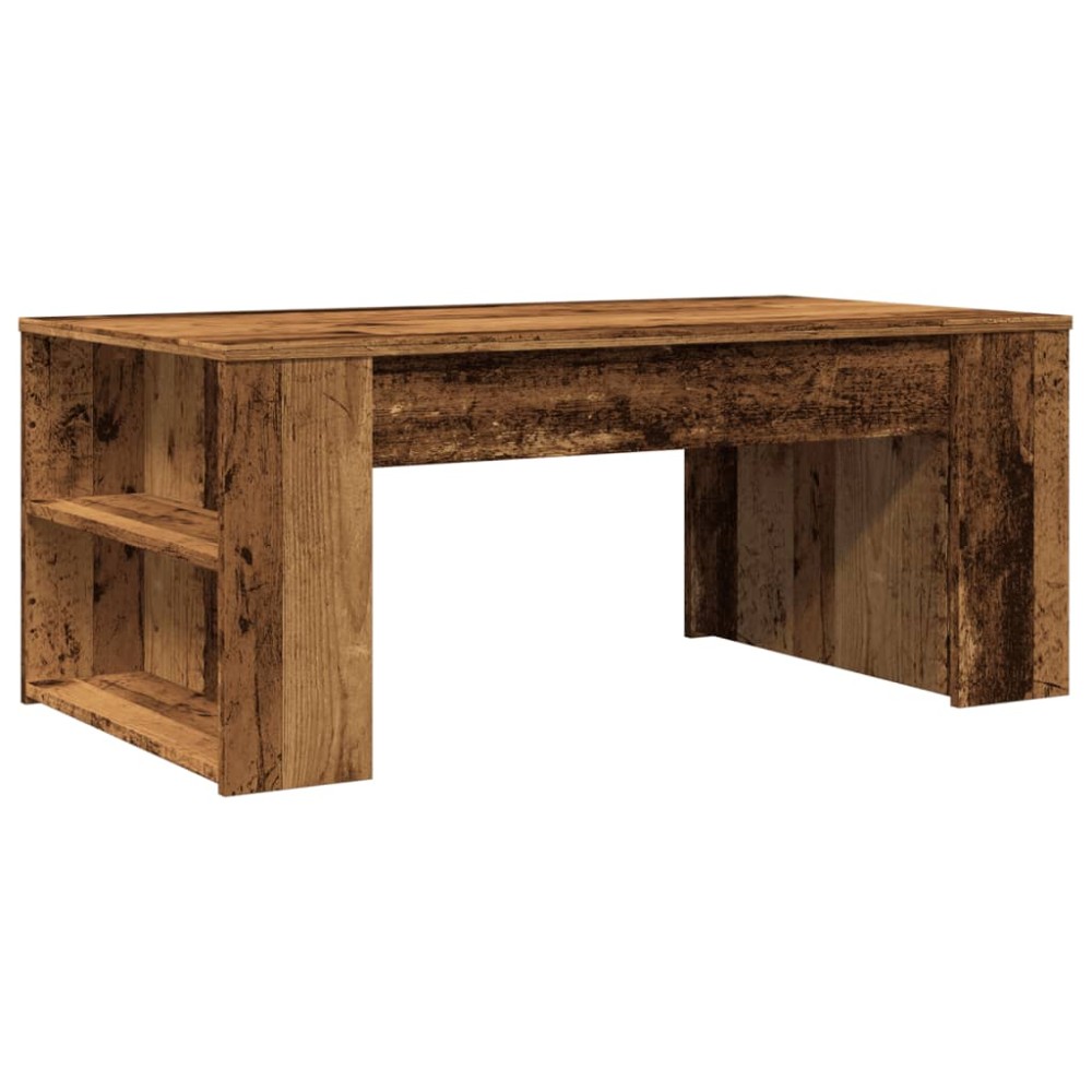 vidaXL Măsuță de cafea, lemn vechi, 102x55x42 cm, lemn prelucrat