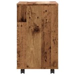 vidaXL Masă laterală, lemn vechi, 70x35x55 cm, lemn compozit vidaXL Masă laterală, lemn vechi, 70x35x55 cm, lemn compozit
